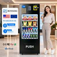 Distributeur automatique intelligent personnalisé RUNYANG pour différents produits, distributeur automatique de collations et de boissons