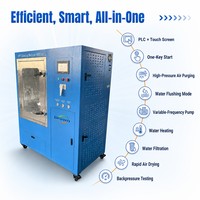 Machine de nettoyage FAP B02Plus – Nettoyeur de filtre à particules diesel avec rinçage à l'eau, purge à l'air et équipement de régénération
