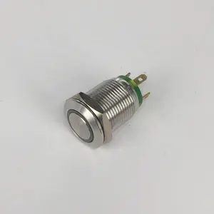 Cmp 2A kim loại 4 Pin điện biểu tượng tạm thời ánh sáng LED push button chuyển