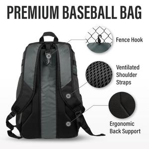 <span class=keywords><strong>Sac</strong></span> à dos de baseball personnalisé pour équipement, sacs et sacs à dos de <span class=keywords><strong>sport</strong></span> décontractés pour jeunes, pour raquettes de <span class=keywords><strong>tennis</strong></span> - Product Image 4