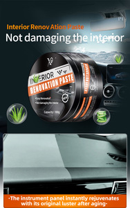 Crema para el Brillo y Restauración <span class=keywords><strong>del</strong></span> Interior <span class=keywords><strong>del</strong></span> Automóvil - <span class=keywords><strong>Asientos</strong></span> <span class=keywords><strong>de</strong></span> Cuero, Tablero y Molduras <span class=keywords><strong>de</strong></span> Plástico, Antienvejecimiento y Renovación - Product Image 3