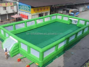 Jabón inflable comercial de <span class=keywords><strong>campo</strong></span> de <span class=keywords><strong>fútbol</strong></span>, balón de <span class=keywords><strong>fútbol</strong></span> de 12x6m - Product Image 2