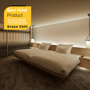 Nordic Style Hotel Bedroom Furniture <b>Light</b> Luxury Wooden Full Set For Seaside Resort Mountain Villa Five <b>Star</b> Hotel Guest Room - Product Image 1