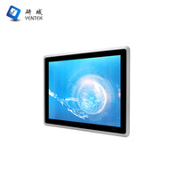 PC industriel embarqué sans ventilateur à écran tactile AI Edge, large plage de tension 9-36V, avec 6 ports RS232/485 COM et 2 ports LAN, basé sur les processeurs Intel J6412 N95 N97 N305