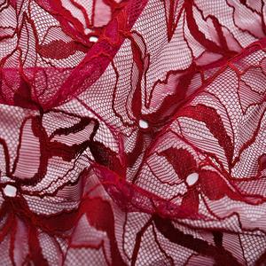 Новая коллекция: Модная легкая кружевная ткань из жаккарда с нейлоновыми и хлопковыми нитями высокого качества для платьев по сниженной цене - Product Image 2