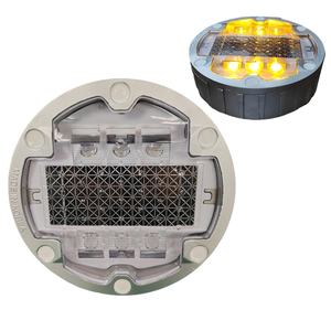 Luz <span class=keywords><strong>solar</strong></span> enterrada Semáforo peatonal intersección luz síncrona 143 impermeable IP68 aluminio fundido LED - Product Image 2