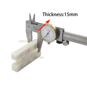 Bloc de coussinets d'installation de cadre extérieur moderne pour <span class=keywords><strong>porte</strong></span> et fenêtre d'extérieur pour remplir le bloc de coussinets en plastique épaisseur 15mm - Product Image 2