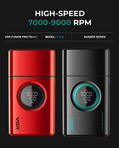 <span class=keywords><strong>Afeitadora</strong></span> Eléctrica VGR V-377, <span class=keywords><strong>9000</strong></span> RPM, Recortadora Facial Profesional de Alta Velocidad, Maquinilla de Afeitar Eléctrica para Hombre, Recortadora de Barba, Kit de Cuidado Personal - Product Image 1