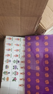 Clemson Tigerpfoten-Themen Luxus-Acryl Offiziell Lizenziertes Mahjong-Set – Vorverkauf & Vorbestellung ab Werk verfügbar - Product Image 5