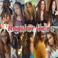 Extensions de Cheveux 0,6 cm Dreadlocks Vierge Mongole Afro Crépu Bouclé Cheveux Crochet Rasta