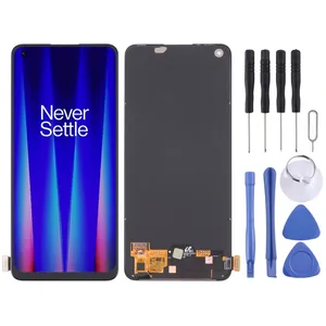 للبيع بالجملة شاشة هاتف محمول أصلية LCD لهاتف OnePlus Nord CE 2 5G IV2201 مع محول رقمي مجمع بالكامل شاشة هاتف