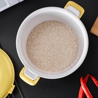 3800ML micro-ondes PP en plastique cuiseur à riz vapeur bol marmite outil de fabrication de riz