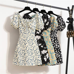 Ladies Spring Summer Lace Splice Round Neck Hanging Neck Dress Elegant Feminine Style Casual Comfort Fit - Product Image 3