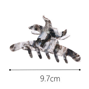 Pince à <span class=keywords><strong>cheveux</strong></span> épaisse, grande pince à <span class=keywords><strong>cheveux</strong></span>, grande étoile de mer, été <span class=keywords><strong>2022</strong></span>, vente en gros - Product Image 5