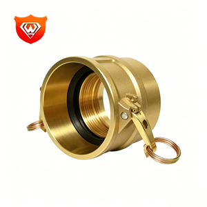 Raccord rapide triphasé Camlock en laiton DC <span class=keywords><strong>de</strong></span> haute qualité 2-1/2" 400A - Product Image 1