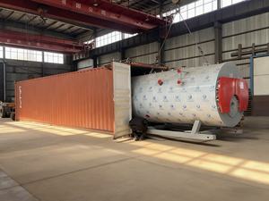 Chaudières à vapeur à chauffage central à <span class=keywords><strong>gaz</strong></span> urbain, à huile lourde, à tube <span class=keywords><strong>de</strong></span> feu, à huile légère horizontale WNS pour l'industrie <span class=keywords><strong>de</strong></span> la brasserie - Product Image 5