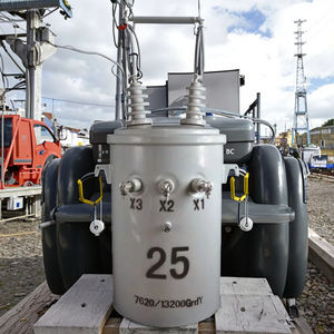 三相75kva/100kva/125 Kvaトロイダル銅ポールマウント変圧器13.8kV/<span class=keywords><strong>34.5kV</strong></span> 380V/480Vパワー変圧器 - Product Image 5