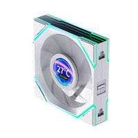 Ventilateur de boîtier PC JUNGLE LEOPARD Stellar Block V4 LCD 120 mm avec écran IPS 360x360, moniteur de température CPU/GPU, ARGB modulaire, roulement à billes