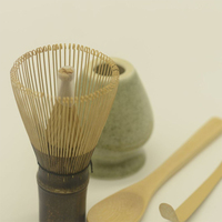 Fouet à thé Matcha en bambou Chasen pour cérémonie japonaise, accessoires de cuisine, 80/100/120 brins, avec logo personnalisé
