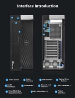 Komputer Workstation Dell T5810/T7810/T5820 dengan Xeon Dual 88 Core untuk Rendering Video Profesional