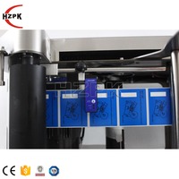 HZPK MT 50 Auto Canettes Autocollant Rond Bouteille Étiqueteuse Étiqueteuse Alimentaire Auto-Adhésif Bocal En Verre Pas Cher