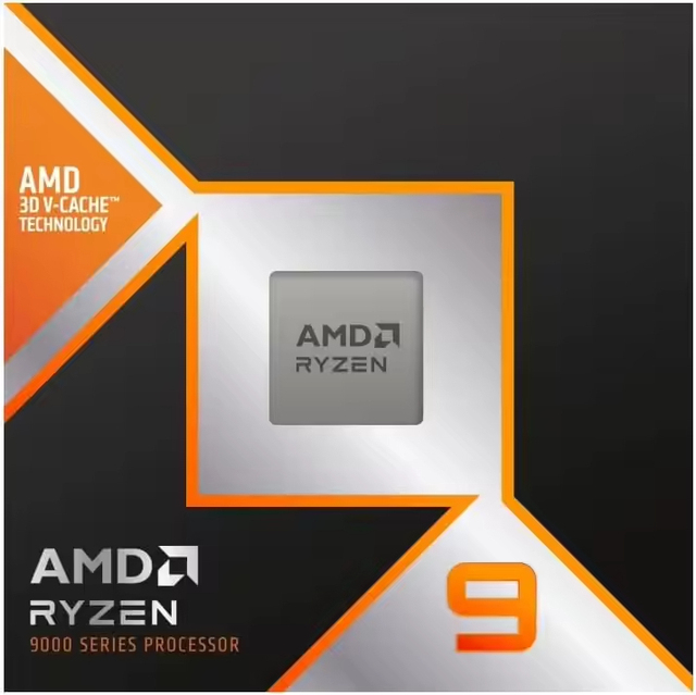AMD Ryzen 9 9950X3D 16-Core Desktop Processor  4.3GHz, with PCI 5.0, 170W TDP, DDR5 5600/3600MHz Support, AM5 Socket