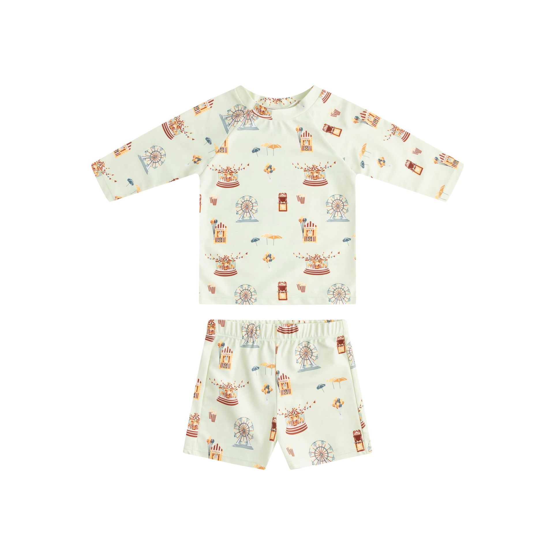 Costume intero stampato "Dream Land"