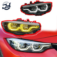 Faros LED JY de Alta Calidad, 6000 Lúmenes, 55W, Plug and Play, Nuevos, Personalizables, DRL, Actualización Retrofit, 12V, Luz Azul, Serie M3/M4