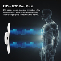 Appareil de thérapie électrique portable à 16 modes pour soulager la douleur, contrôle sans fil par application, machine TENS, physiothérapie