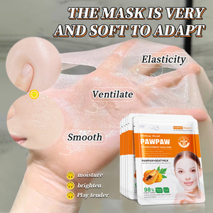 Mascarilla Facial de Papaya con Vitamina C, Iluminadora, Reafirmante, Hidratante y Nutritiva, 25g, Para Todo Tipo de Piel, Paquete Familiar Jumbo - Product Image 6