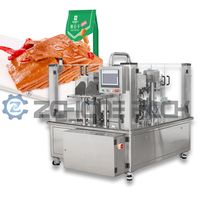 Machine d'emballage multifonctionnelle de tofu séché Surface de contact en acier inoxydable pour le remplissage sous vide d'azote gazeux pour les aliments, les snacks et la viande