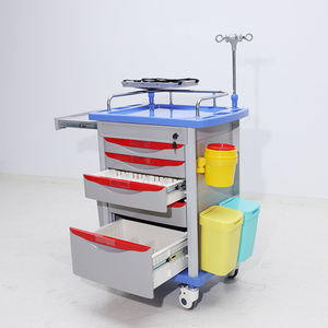 EM-ET072 चिकित्सा ट्रॉली गाड़ी अस्पताल के लिए फर्नीचर कैब अस्पताल के लिए आपातकालीन चिकित्सा ट्रॉली गाड़ी - Product Image 4