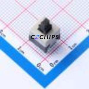 8.5-8.5 WS Push Button Switch Through hole Component THT Switch Double Pole Double Throw No Lock Rectangle Plunger Through Hole - Product Image 1