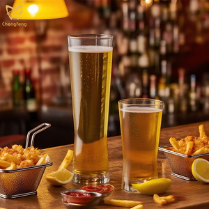 Barware Anglais Pilsner <span class=keywords><strong>IPA</strong></span> Verre À Bière Blé <span class=keywords><strong>Pale</strong></span> <span class=keywords><strong>Ale</strong></span> Stout et Lager Verre Empilable Tasses À Bière Passe Au Lave-Vaisselle pour Hotel Party - Product Image 5