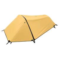 Tente tunnel pliable quatre saisons imperméable pour 1 ou 2 personnes avec vestibule et cloison amovible, logo personnalisé du fabricant, délai de livraison rapide