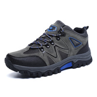 Nouvelle Arrivée Chaussures de Sport d'Extérieur Solides pour Hommes en Cuir Suédé, Bottes de Randonnée Basses, Chaussures de Trekking Exportation Transfrontalière Grandes Tailles