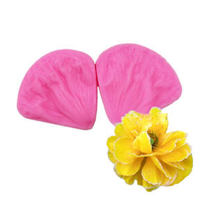 Homesun HY Fleur Fondant Silicone Veinage Moule Gumpast Rose Pivoine Lys Tulipes De Mariage Fleur Gâteau Décoration Outils - Product Image 5