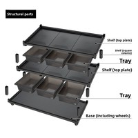 Système de rangement amovible pour reptiles, boîtes d'élevage en plastique PP pour petits pythons, boas et lézards