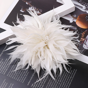 Broche de Plumas de Ganso da Moda para Festa, Design de Alfinete de Plumas Coloridas para Decoração de Roupas de Casamento e Ternos Masculinos/Femininos - Product Image 2