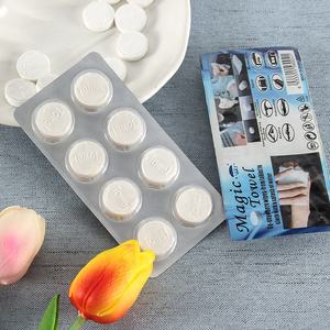 Toalla de Viaje Mini Biodegradable de Secado Rápido, Comprimida, Renovable, Desechable, No Tejida, Ecológica, al por Mayor - Product Image 6