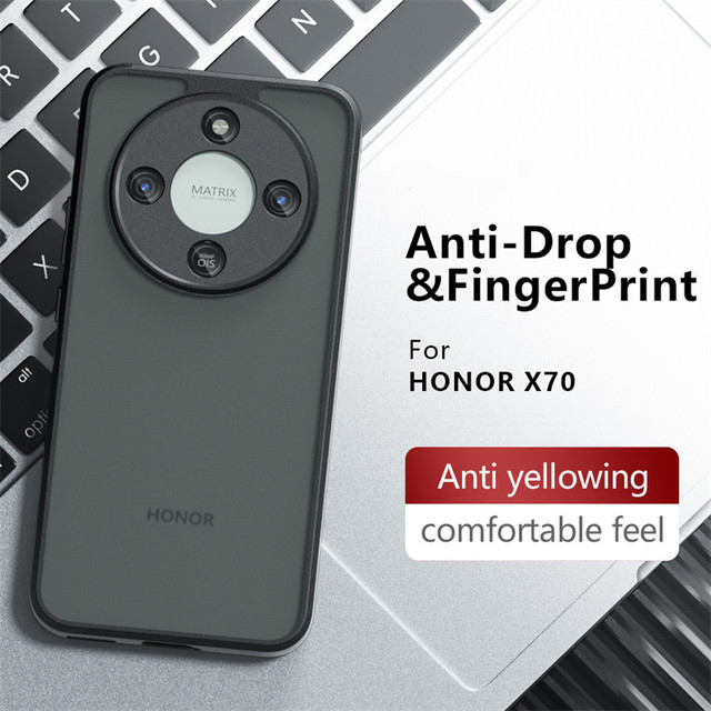 Translucent Matte Phone Case for Honor X9d Anti-knock Shockproof Matte PC Back Cover Honor X9d Case for Honor X9d Case 6.79 Inch