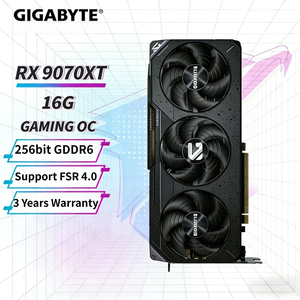 NOUVEAU GPU GDDR6 9070XT GAMING OC 16G 256 bits, composants informatiques de jeu pour ordinateur de bureau en stock, AMD Radeon RX 9070 XT offre 16 Go de GDDR6 - Product Image 1