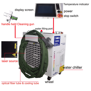 Scotle 1500W Portable Relfar Double Pendulum Fiber <b>Laser</b> <b>Cleaning</b> <b>Machine</b> Rust - Product Image 2