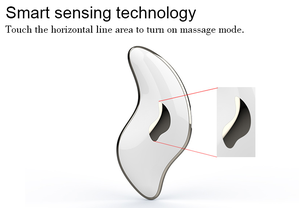 Logo personalizzato corpo elettrico Gua Sha <span class=keywords><strong>cuore</strong></span> raschiante massaggiatore bordo microcorrente strumento facciale per l'applicazione <span class=keywords><strong>del</strong></span> viso - Product Image 5