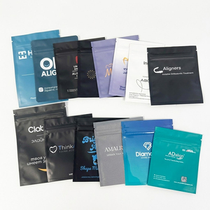 Bolsas Personalizadas <span class=keywords><strong>para</strong></span> Empaque <span class=keywords><strong>de</strong></span> Alineadores Dentales, Sachet con Cierre Ziplock <span class=keywords><strong>de</strong></span> Tres Lados Sellados, Bolsa Reutilizable con Cremallera <span class=keywords><strong>para</strong></span> Alineadores - Product Image 5