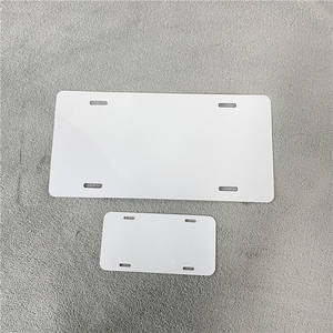 Etiqueta <span class=keywords><strong>de</strong></span> <span class=keywords><strong>coche</strong></span> 6 "x 12" Impresiones completamente planas <span class=keywords><strong>de</strong></span> una cara Placa <span class=keywords><strong>de</strong></span> matrícula <span class=keywords><strong>de</strong></span> sublimación con agujeros estándar para impresión <span class=keywords><strong>de</strong></span> prensa <span class=keywords><strong>de</strong></span> calor - Product Image 1