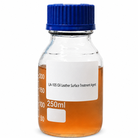 Primaire pour cuir véritable polyuréthane bi-composant à base d'huile GUANG MING RESIN LA-105 Jaune doré, durcisseur pour cuir RN