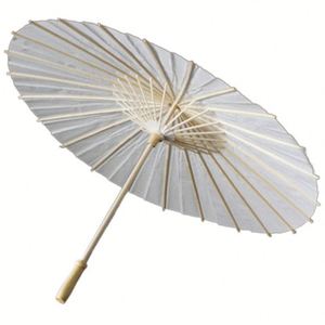 Parasol de mariage en bambou peint à la main avec revêtement écologique sans cire, motif floral pour la décoration de la fête nuptiale - Product Image 5