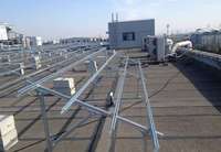 Supports de montage de panneau solaire d'entrepôt Support de sol de module solaire PV pour système de montage au sol