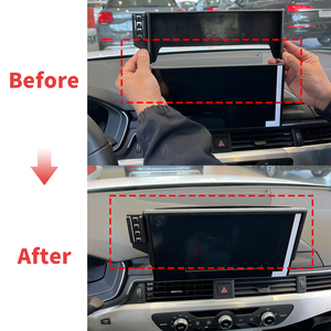 Support de téléphone stable à clipser pour <span class=keywords><strong>Audi</strong></span> <span class=keywords><strong>Q5</strong></span> 2021-2024, 10,1 pouces, sans vibrations, accessoires de voiture - Product Image 2